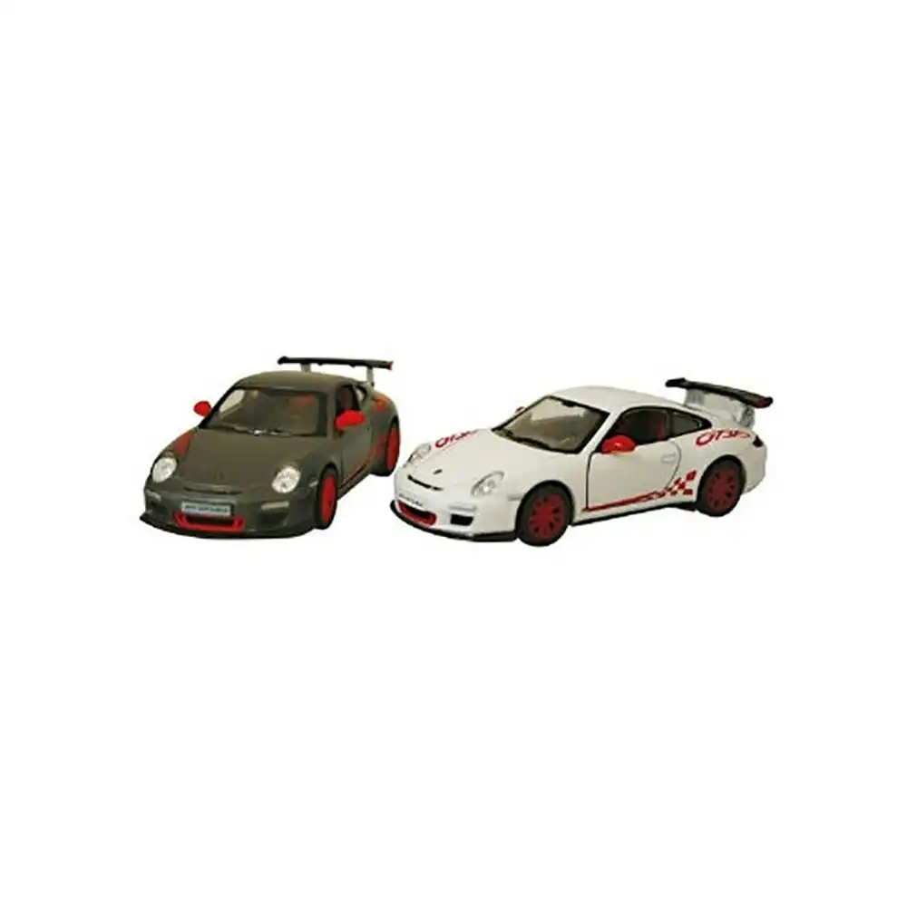 2x Fumfings 14cm Porsche GT3 RS 1:36 Scale Kids Car Replica Toy 3y+ Assorted