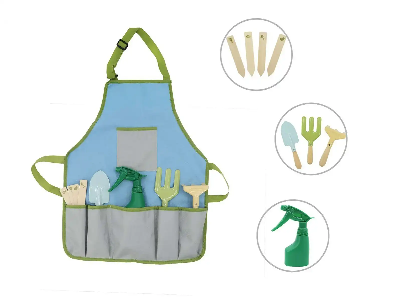 Kaper Kidz Calm & Breezy Kids Outdoor Gardening Adjustable Tool Apron/Belt 3y+