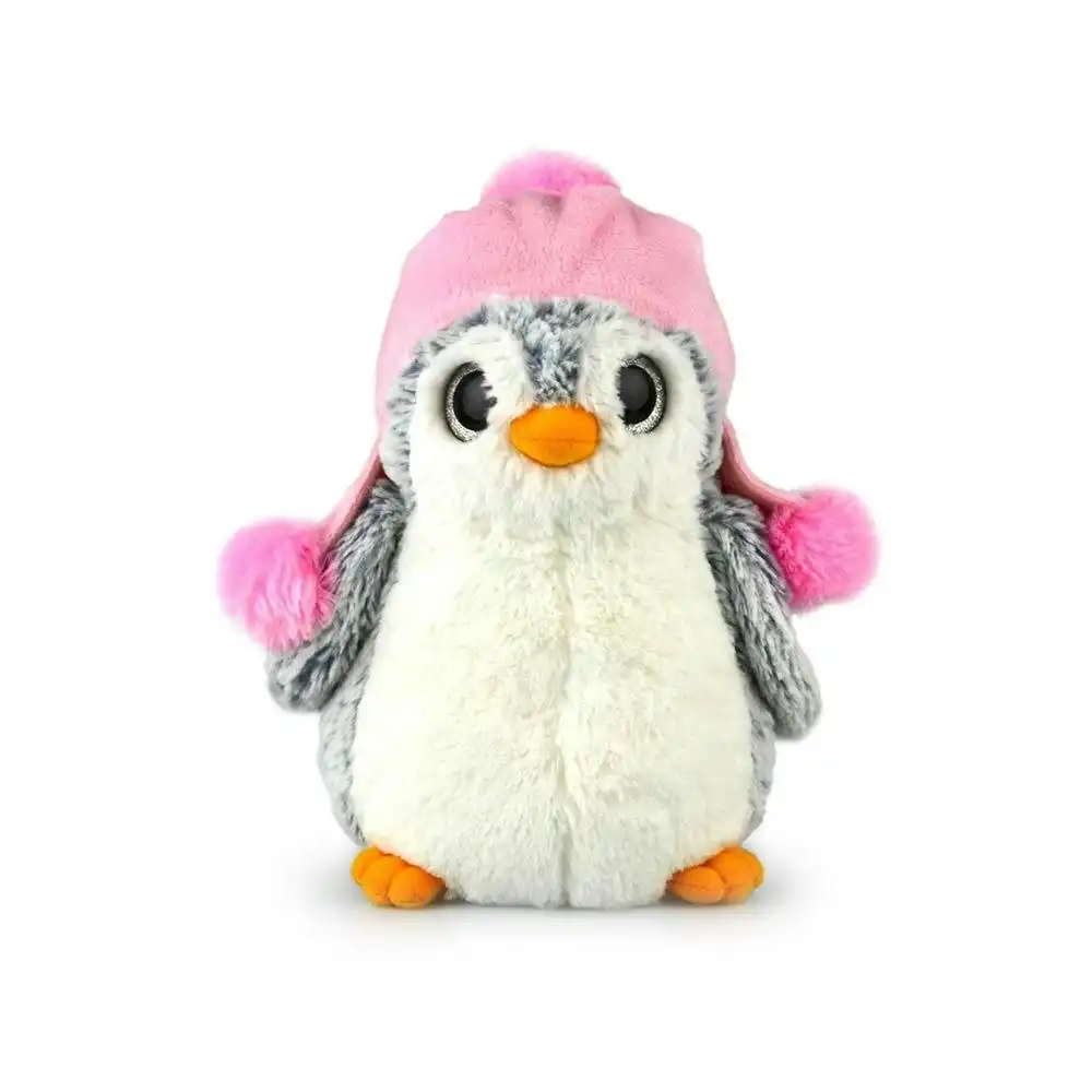 Korimco 23cm Cosy Penguin Kids/Toddler Soft Animal Plush Stuffed Toy 3y+ Grey