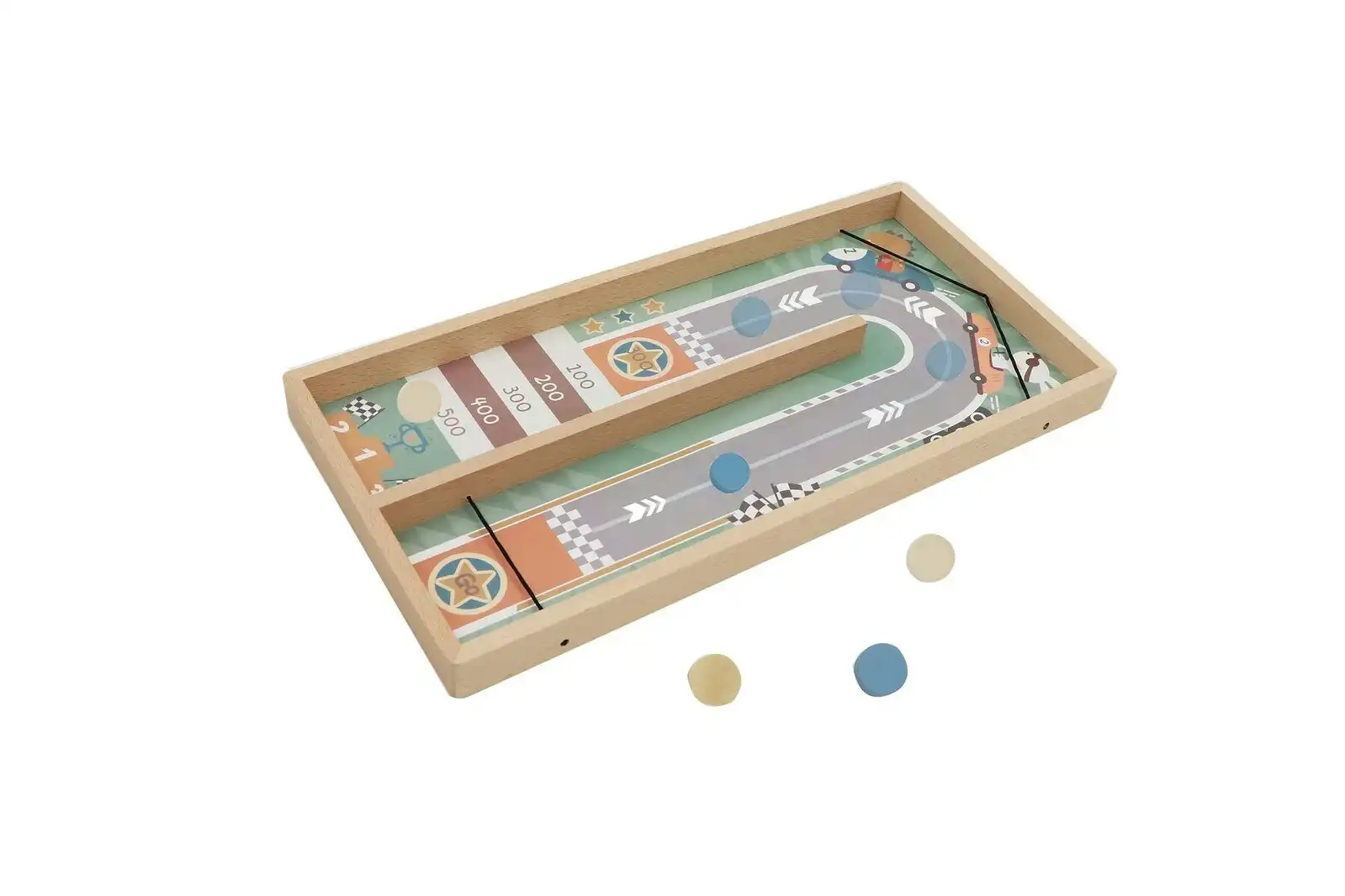Kaper Kidz Wooden Sling Pinball 3+ Kids/Children Fun/Educational Table Game