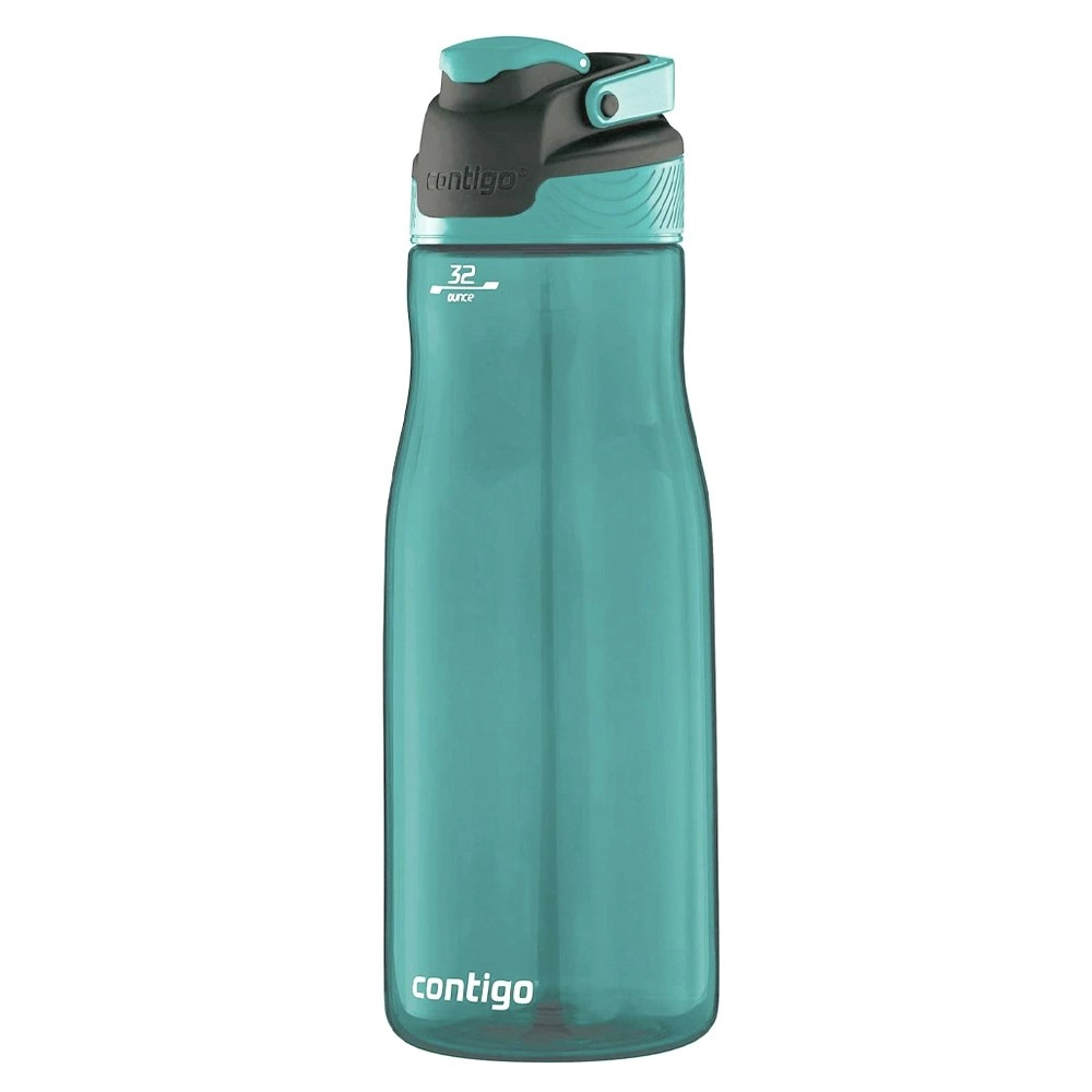 Contigo Autoseal 946ml Vacuum Insulated Water Bottle Drink Tumbler Jaded Grey