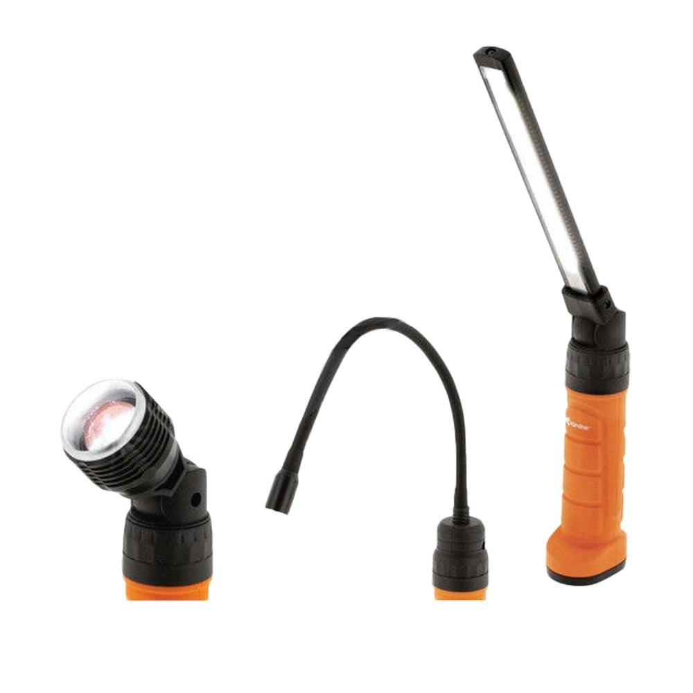 Ignite Rechargeable LED Multi Function Torch Inspection & Flood Lamp Camping