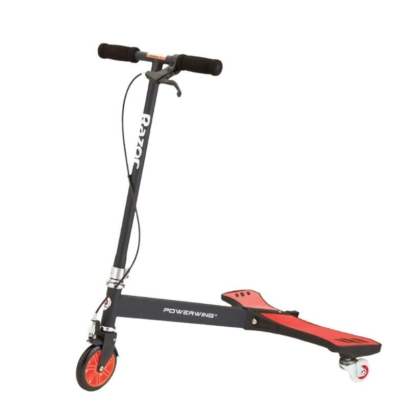 Razor PowerWing Red/Black 3 Wheeled Scooter/Ride On Kids/Children 6y+