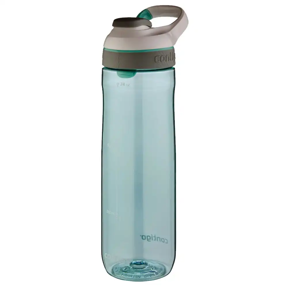 Contigo Cortland Autoseal Water Bottle 709ml w/ Autopout Sip Lid Press Jade