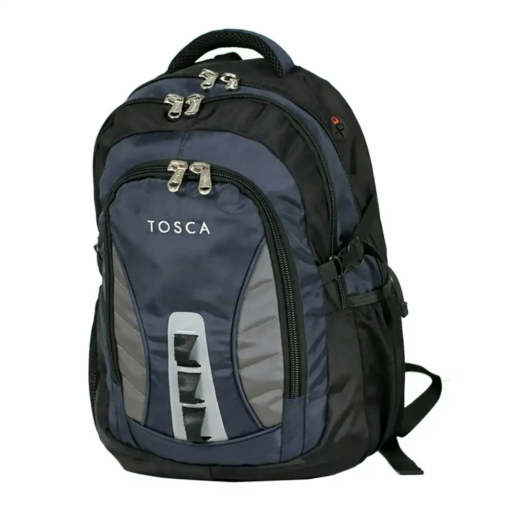 Tosca 46x31x22cm/31L Adult Shoulder Outdoor/Utility Backpack Bag - Blue/Grey