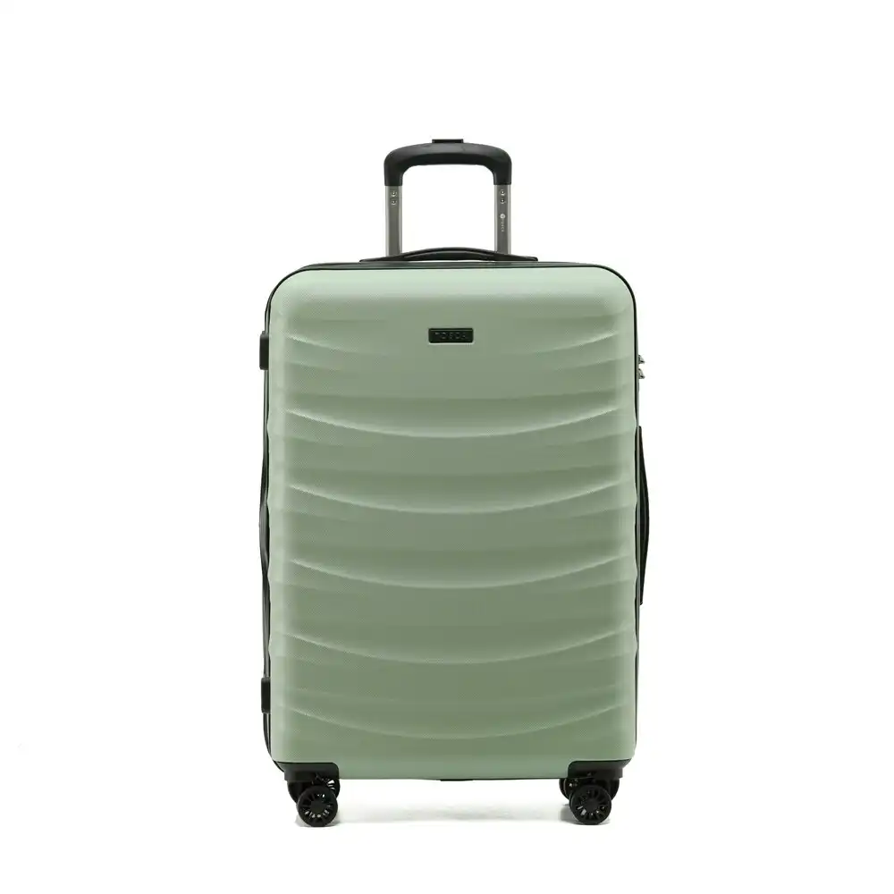 Tosca Interstellar 86L/26" Trolley Case Medium Luggage Travel Suitcase Green