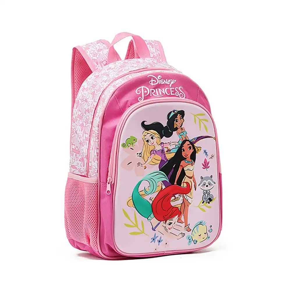 Disney Princesses 15" Kids/Childrens Shoulder 3D EVA Backpack Bag 38x28x16cm