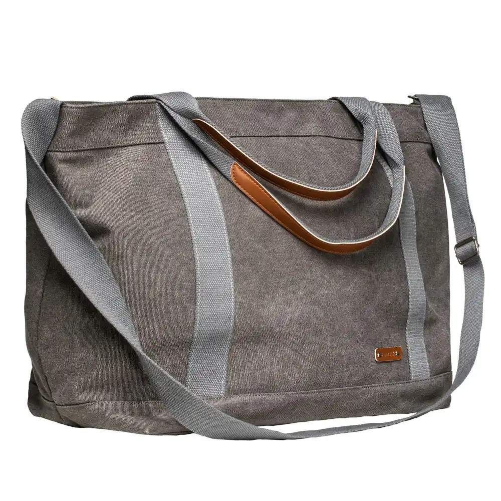 Tempa Kayce Adjustable 38.5cm Shoulder Tote Bag Travel Storage Large Slate Grey