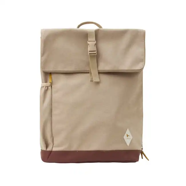 Fabelab On-The-Go 45cm/20L Parent Backpack Nappy Bag w/ Change Mat/Hooks Caramel