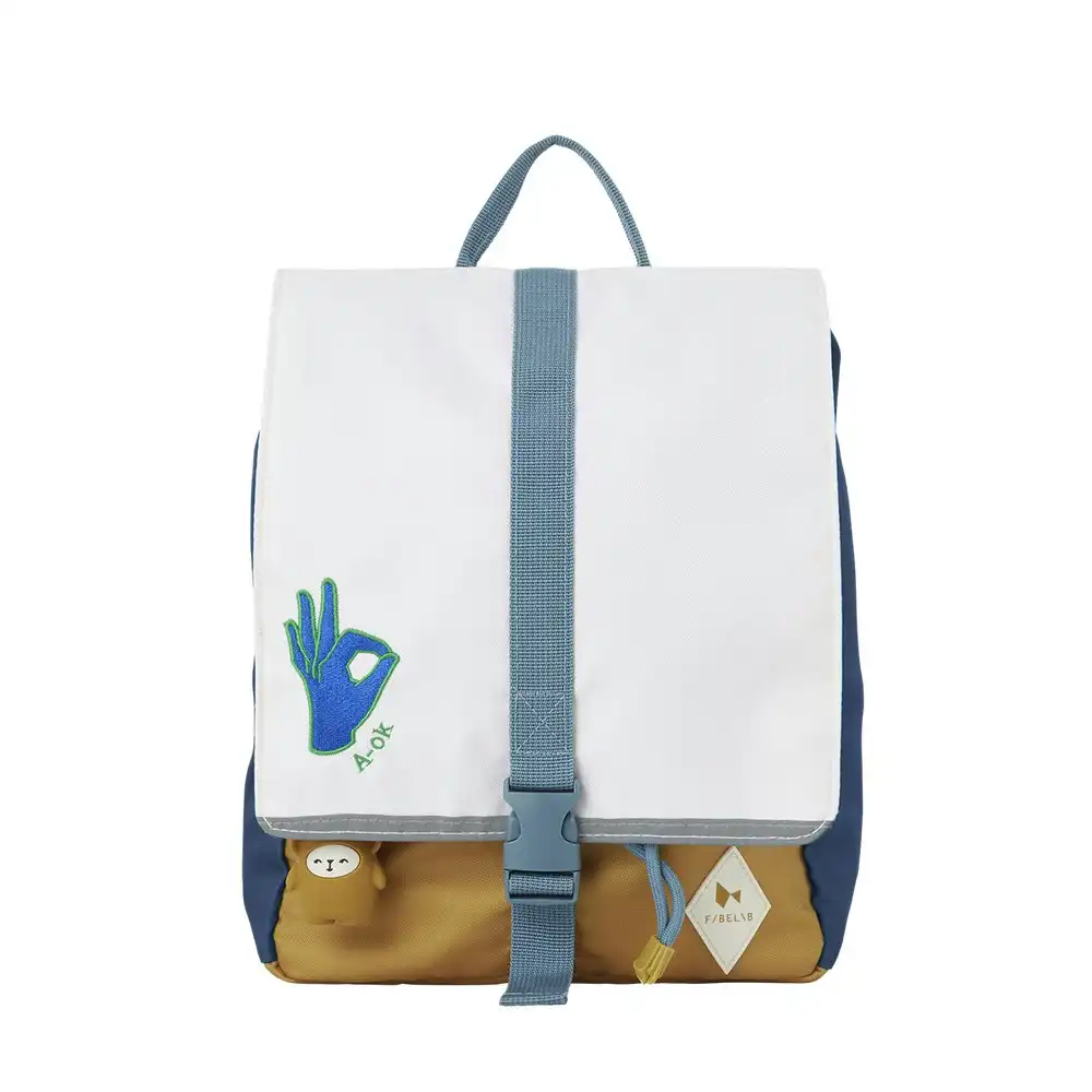 Fabelab A-OK Eco Backpack 32cm/7L Travel/School Kids/Children Carry Bag Small
