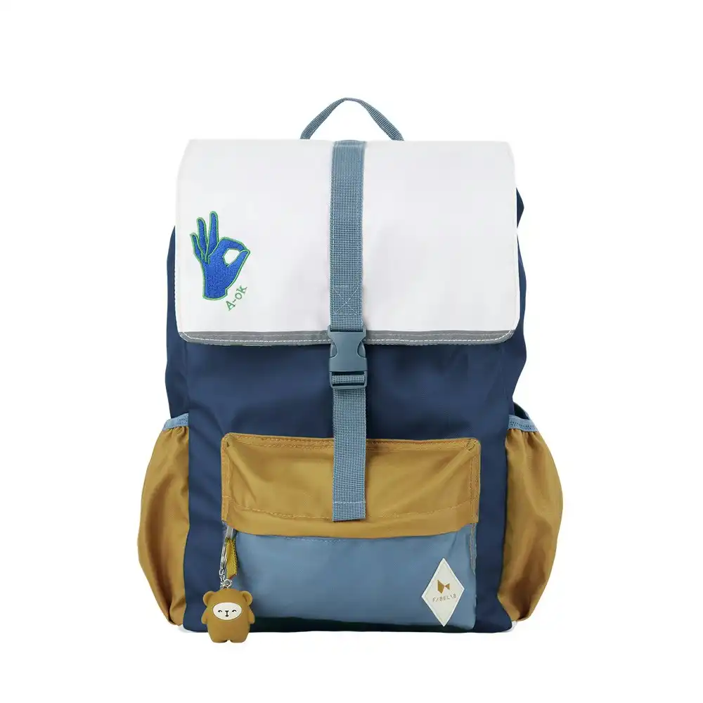 Fabelab A-OK Eco Backpack 44cm/14L Travel/School Kids/Children Carry Bag Large