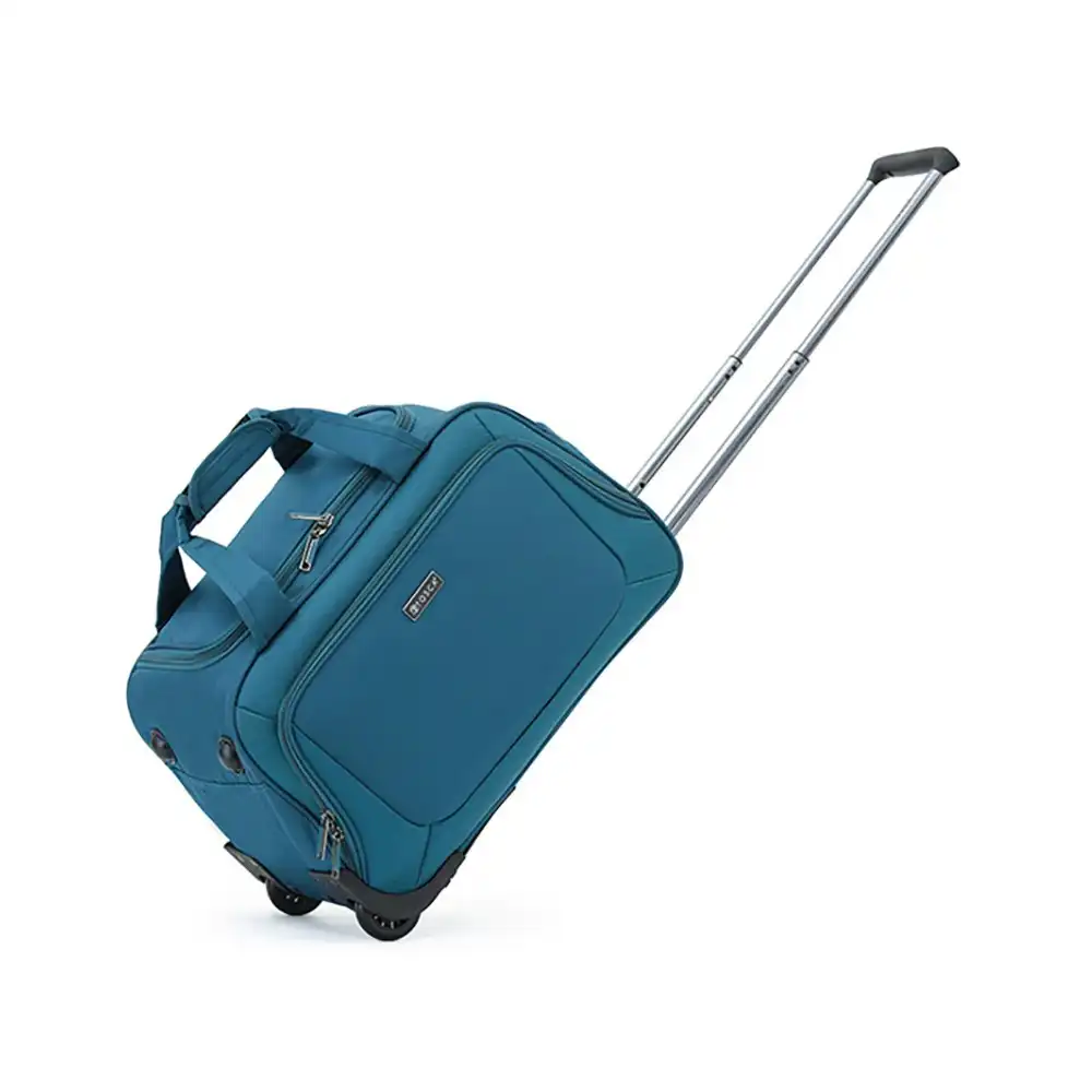 Tosca Oakmont 20" Cabin/Carry On 2 Wheeled Duffle Bag Trolley 27x50x32cm - Teal