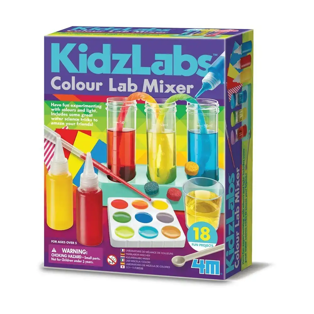 4M KidzLabs Colour Lab Mixer Creative Art/Craft Kids/Toddler Activity Kit 5y+