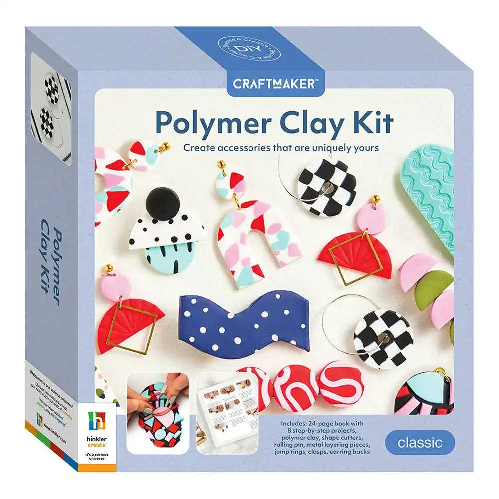 Craft Maker Polymer Clay Kit Classic Art Activity Kit Kids Craft Making