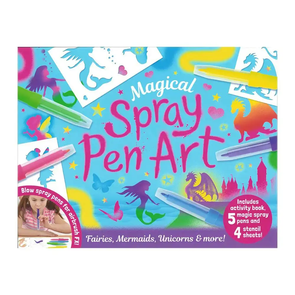 Activity Stations Magic Spray Pen Magical Kids Activity Drawing/Painting Kit 5y+