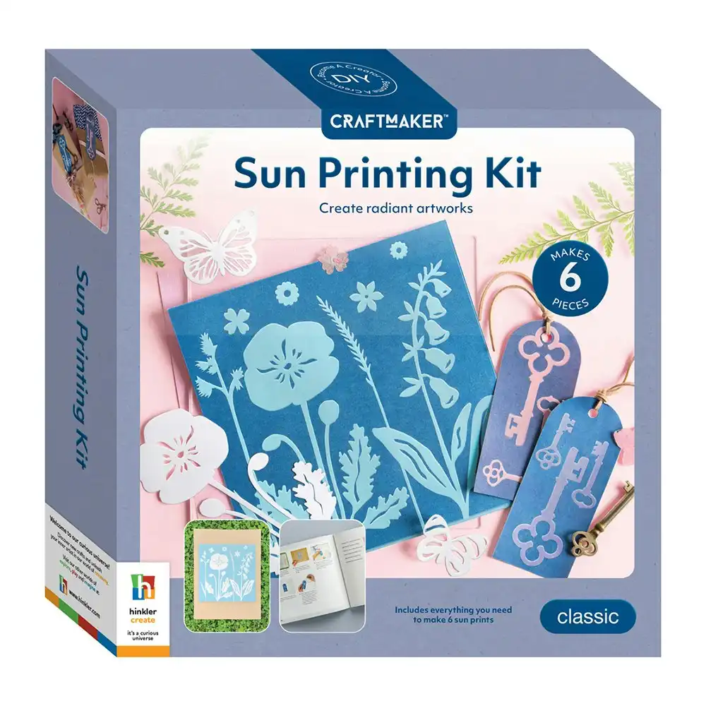 Craft Maker Classic Sun Paper Printing Kit Kids/Adults Art Fun Activity Set