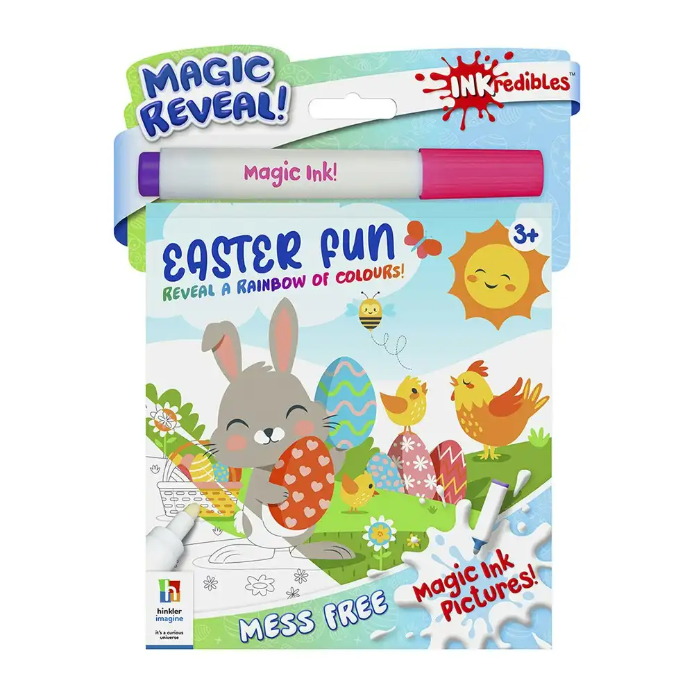 Inkredibles Easter Fun Magic Ink Pictures Colouring Activity Kit Art Pad 3y+