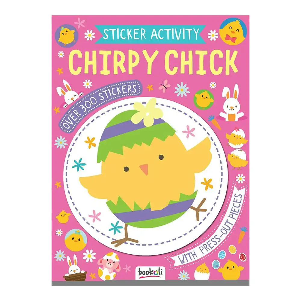 Bookoli Easter Sticker & Activity Chirpy Chick Kids Activity Book Art/Craft
