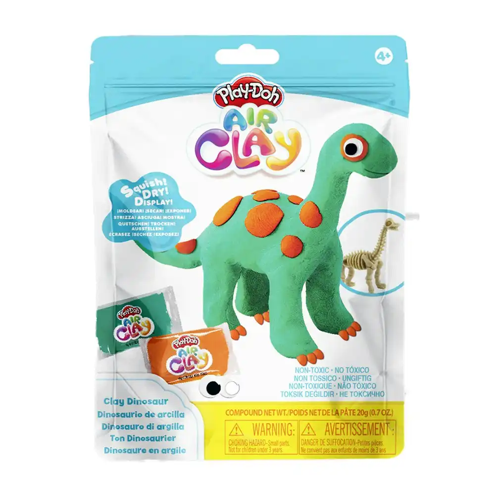 Play-Doh Air Clay Apatosauru Dinosaur Art Craft Creative Toy Kids/Children 4y+