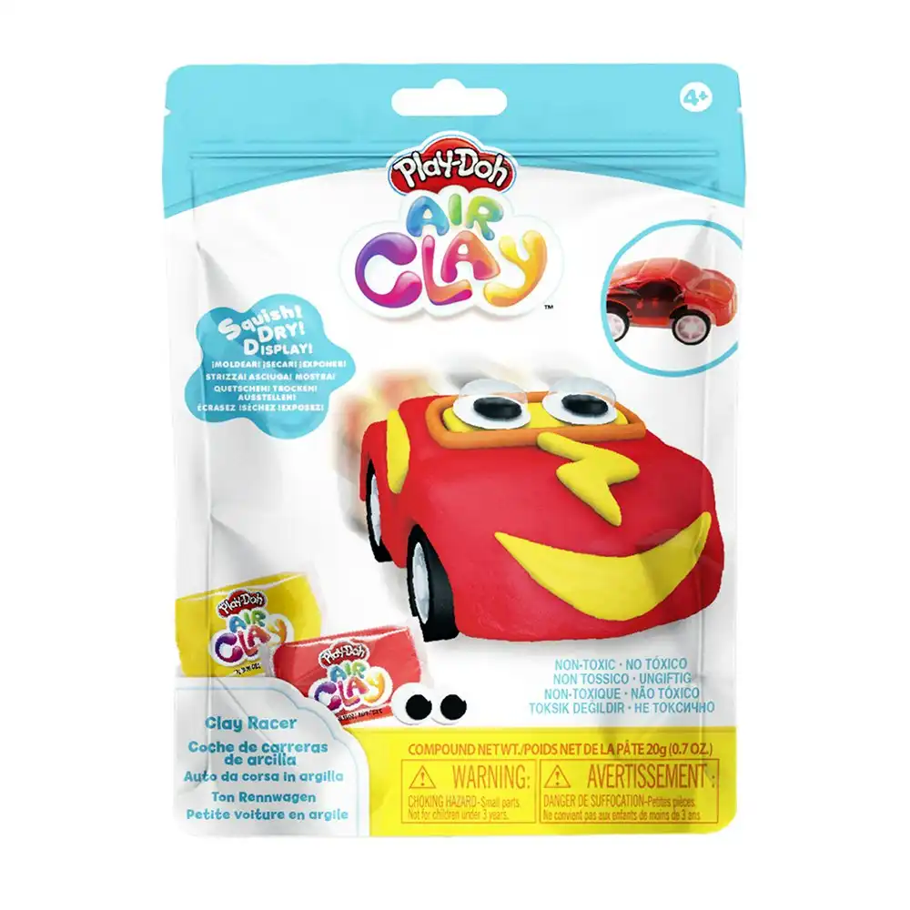 Play-Doh Air Clay Car Racer Kids/Children Art Craft Creative Play Toy 4y+ Red
