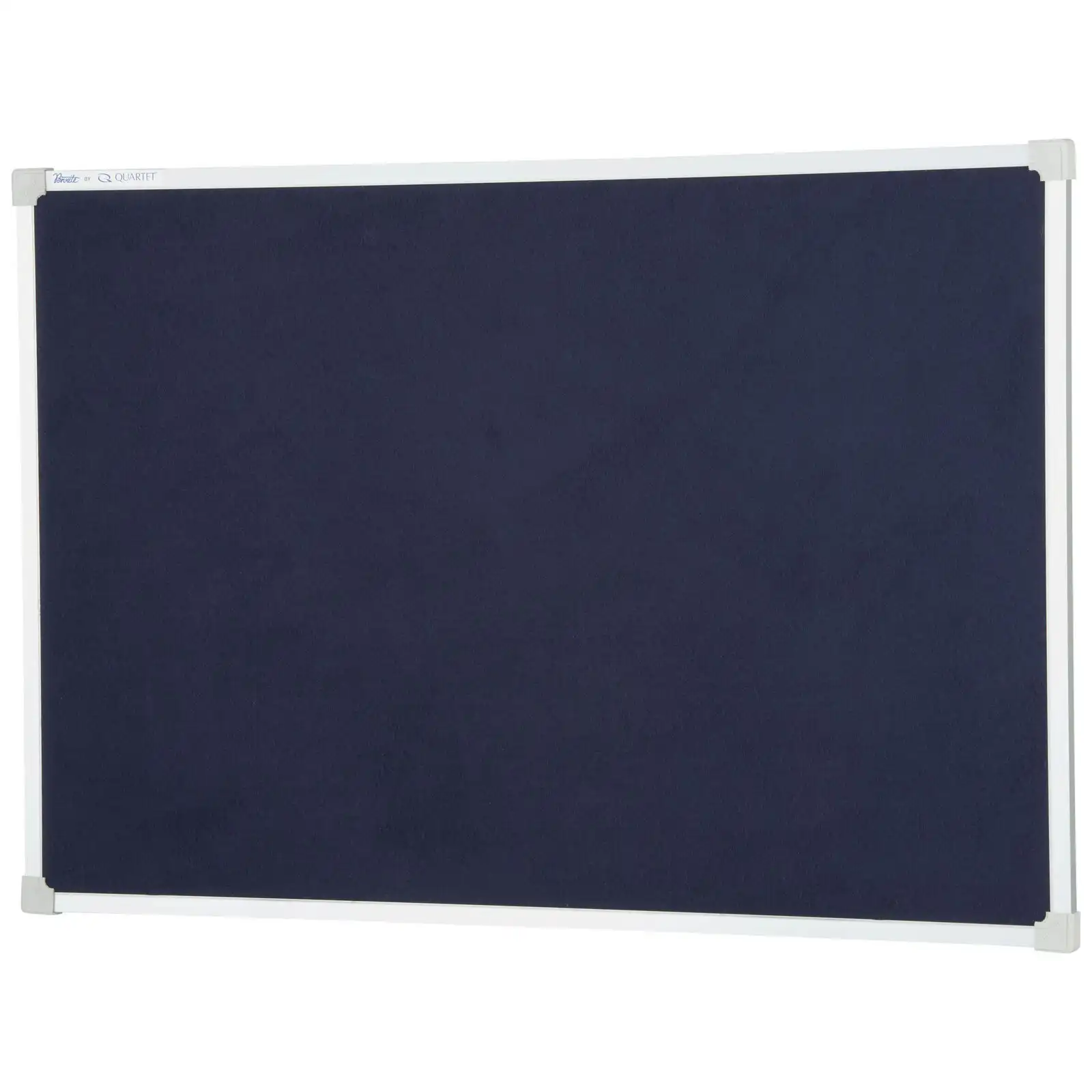 Quartet Felt 90x60cm Pinboard Office/School Bulletin Board w/ Aluminium Blue