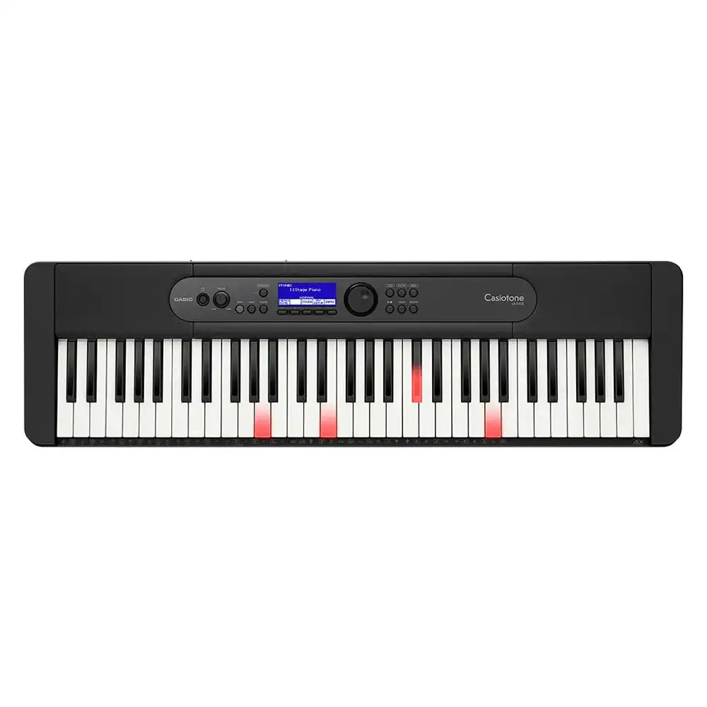 Casio Casiotone LKS450 61-Key Musical Light-Up Electric Portable Keyboard Black