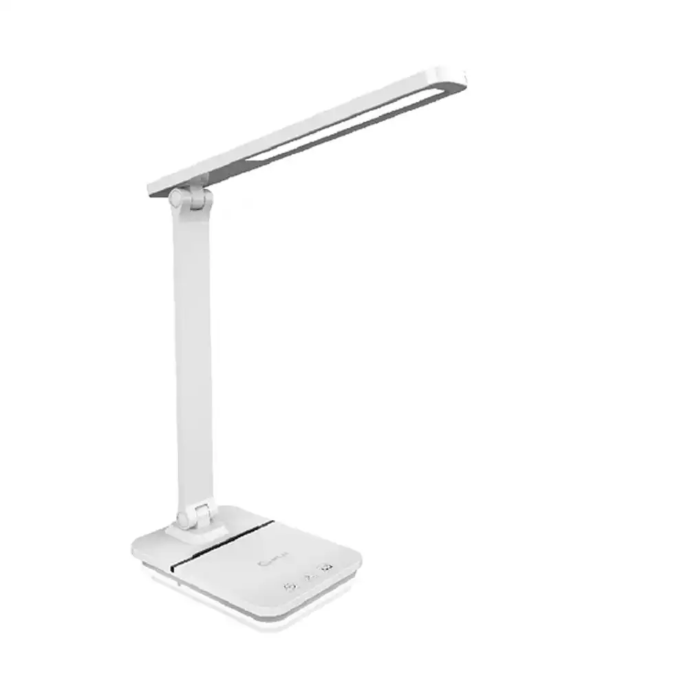 Sansai Smart LED Adjustable Position Dimmable Desk Lamp w/ USB Outlet 7W 450lm