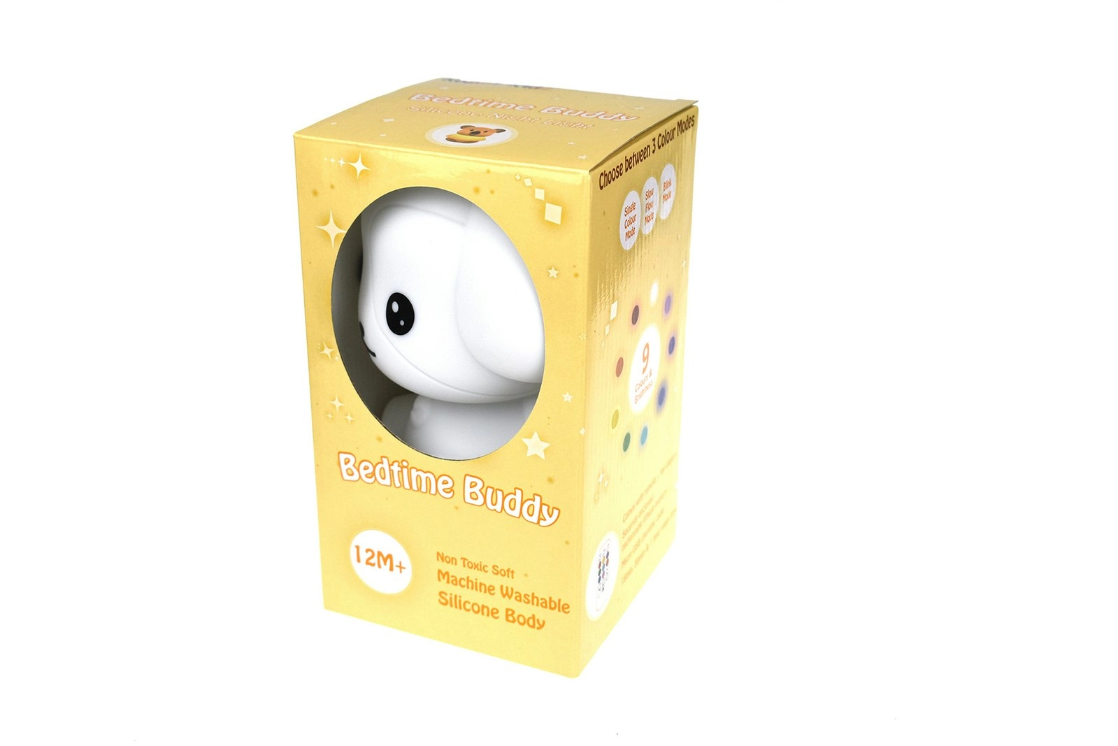 Kaper Kidz Silicone Bedtime Buddy 19cm Milo The Dog Night Light Room Decor 12m+