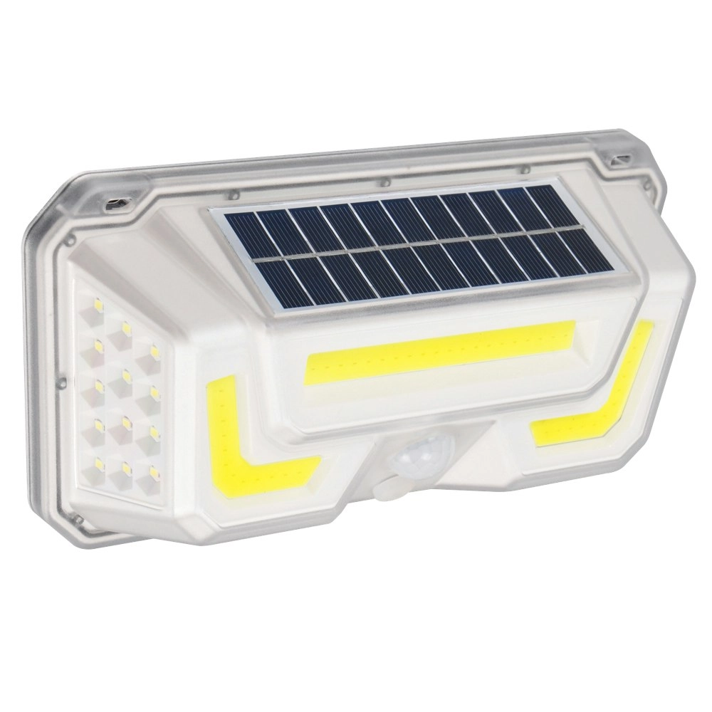 Solar Powered IP44 Super Bright Outdoor Home Motion Activated Light 600lm 23cm