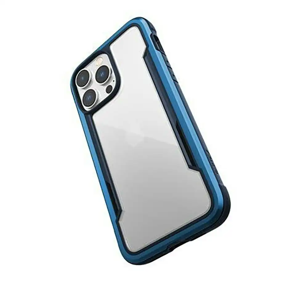 X-Doria Raptic Shield Protection Cover Case For Apple iPhone 14 Pro Max Blue