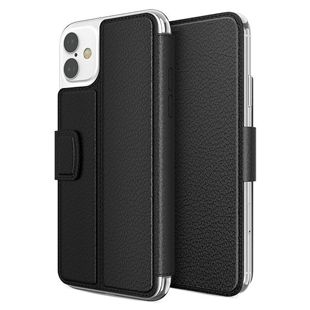 X-Doria Folio Air Case Flip Slim Magnetic Wallet Cover For Apple iPhone 11 Black