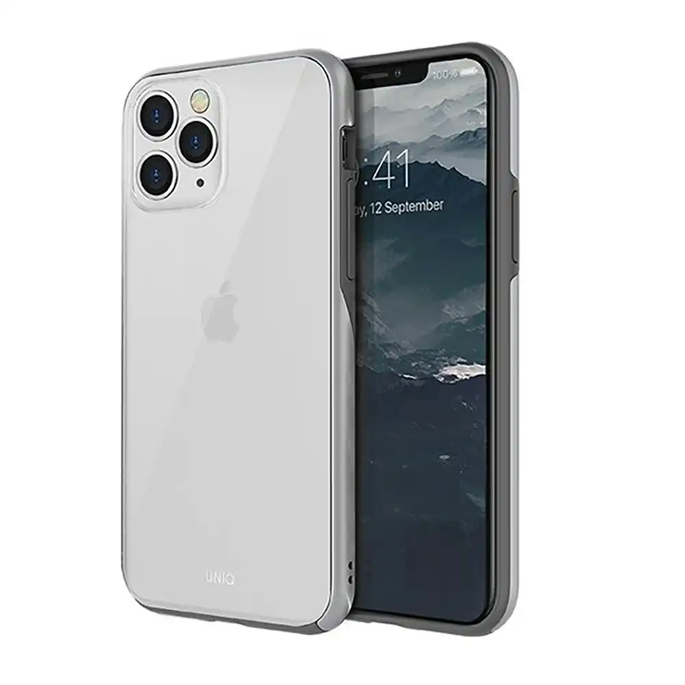 Uniq Vesto Hue Bumper Mobile Case Protective Cover For iPhone 11 Pro Silver
