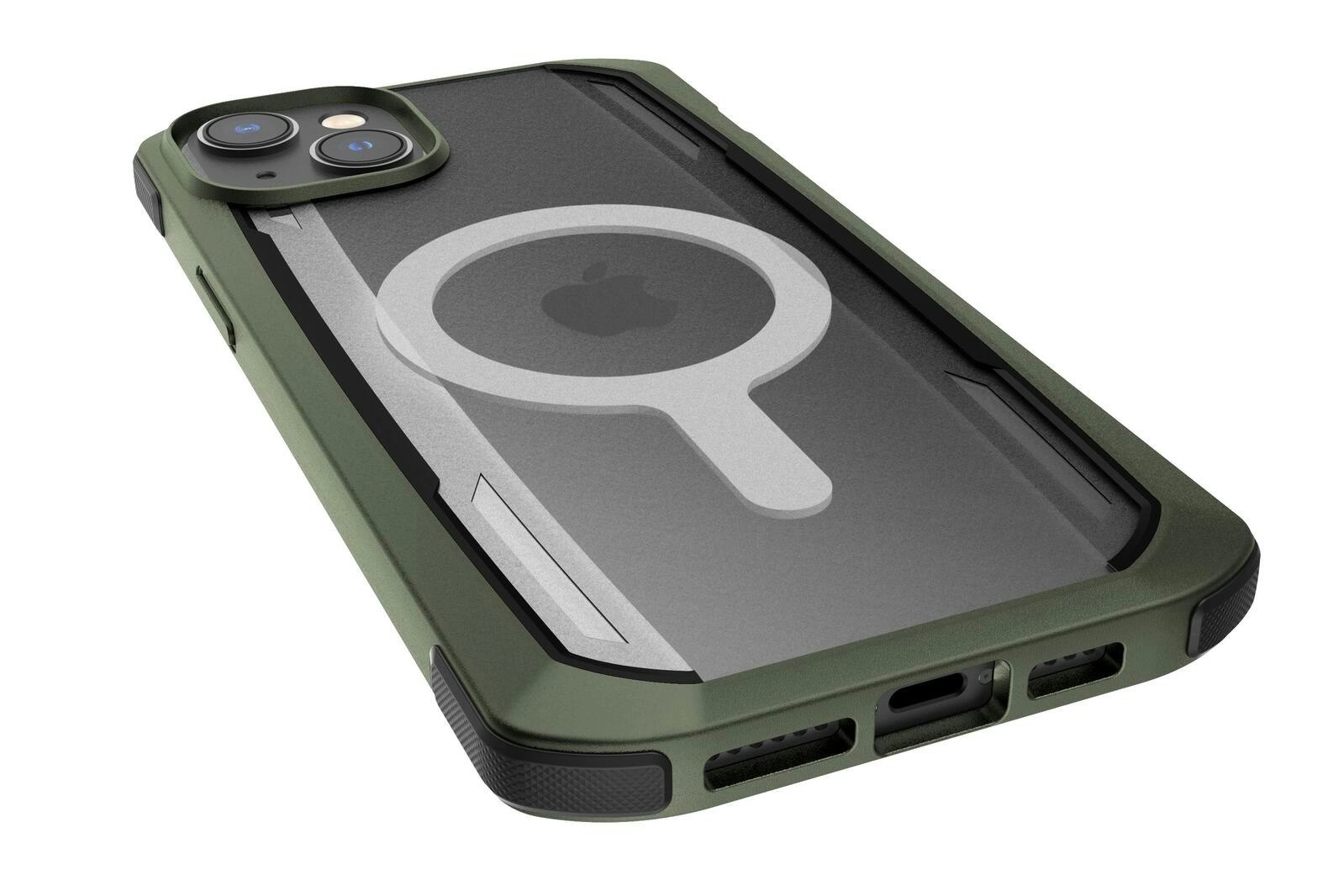 X-Doria Raptic Secure MagSafe Case Protection Cover For iPhone 14 Plus Green