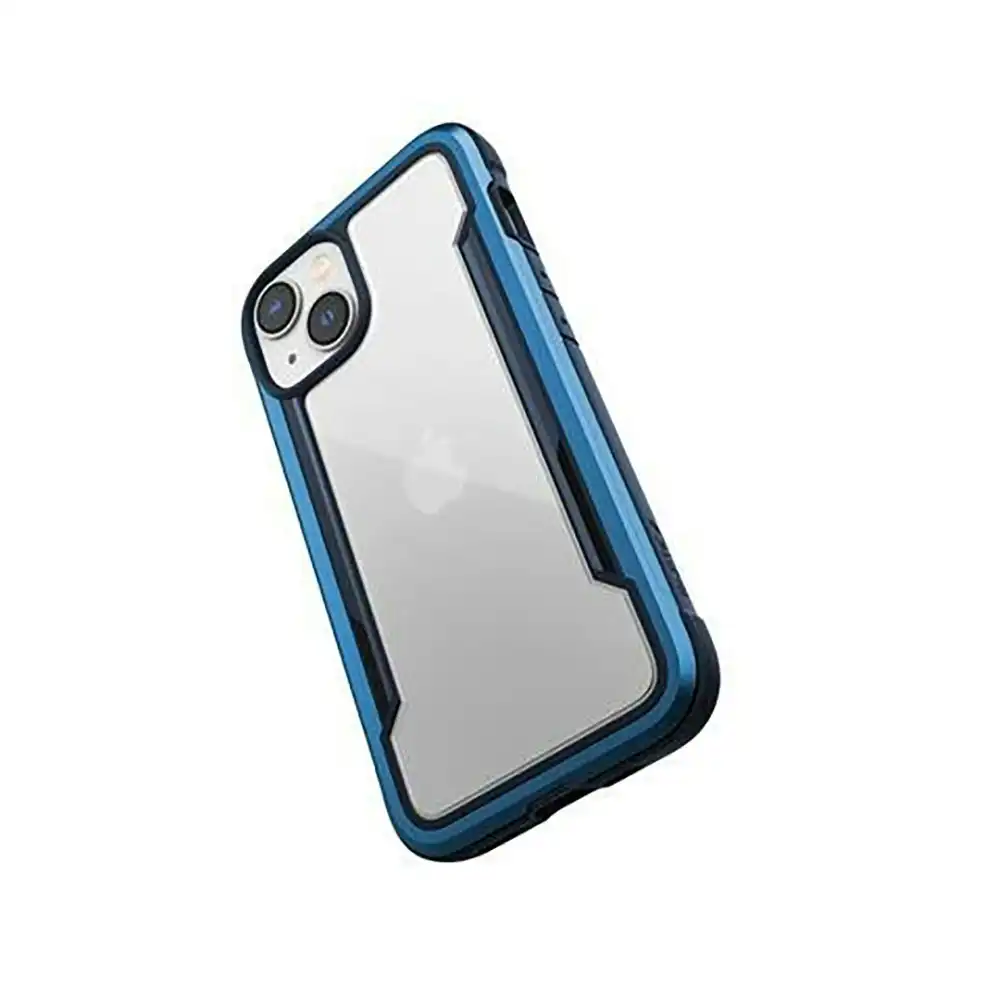 X-Doria Raptic Shield Protection Cover TPU Phone Case For Apple iPhone 14 Blue