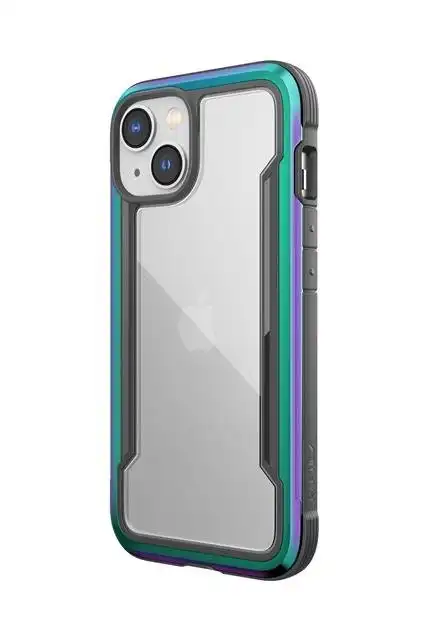 X-Doria Raptic Shield Protection Cover Phone Case For Apple iPhone 14 Iridescent