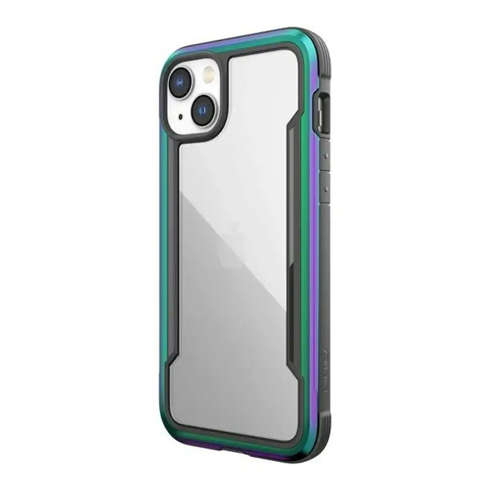 X-Doria Raptic Shield Protection Cover Phone Case For iPhone 14 Plus Iridescent