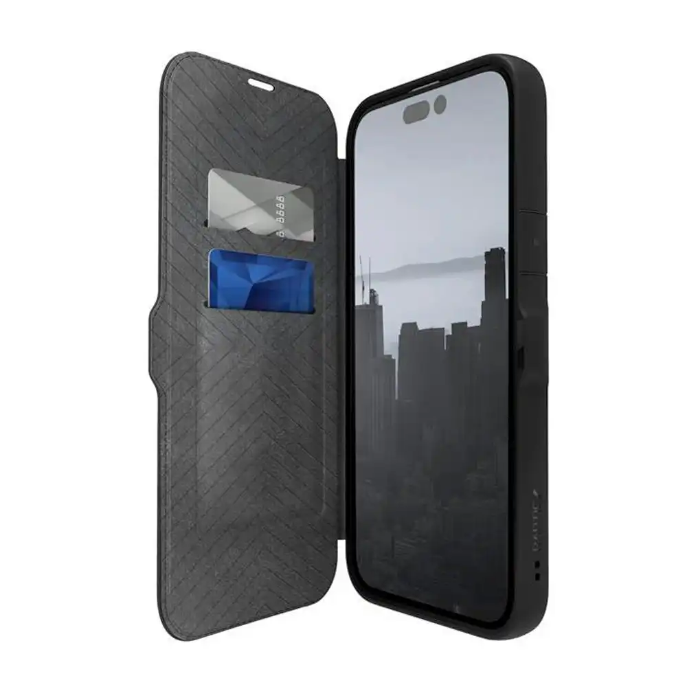 X-Doria Raptic Urban Folio Case Cover Protection For iPhone 14 Pro Max Black