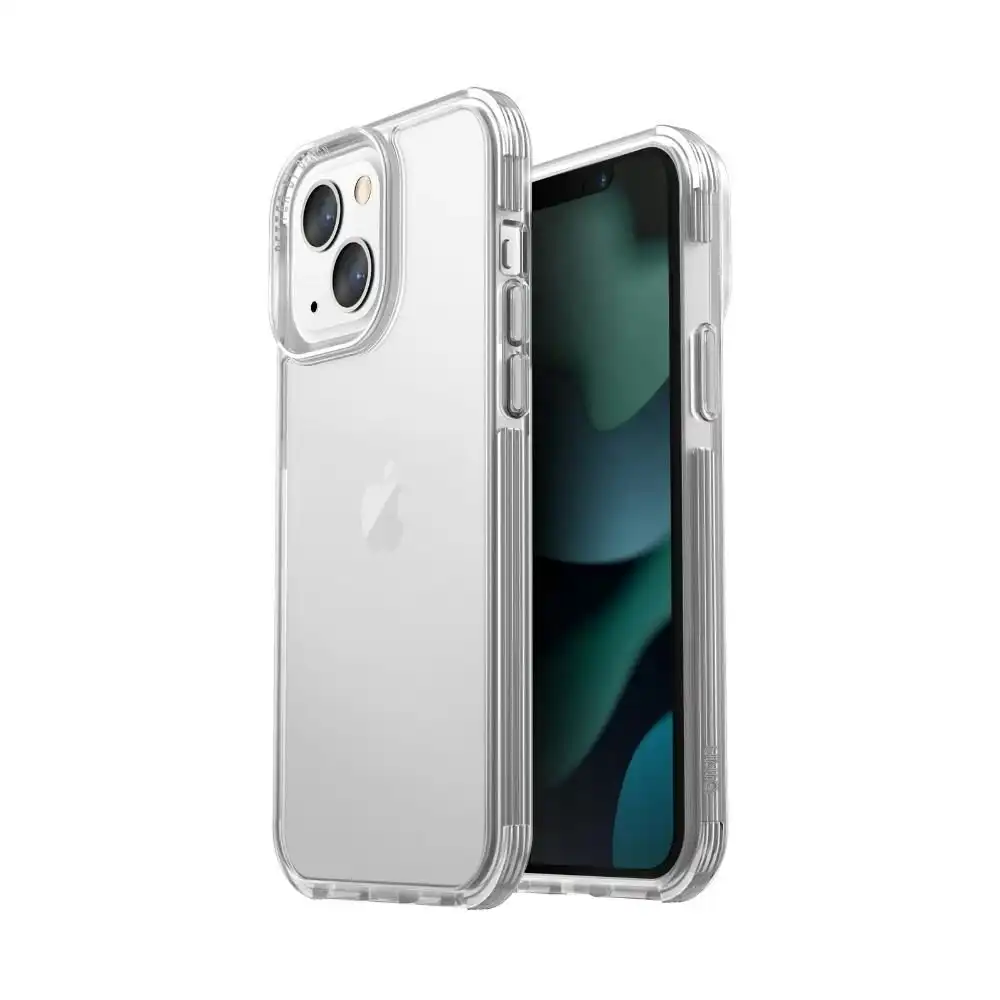 Uniq Combat Bumper Protective Mobile Phone Case Cover For Apple iPhone 13 Clear