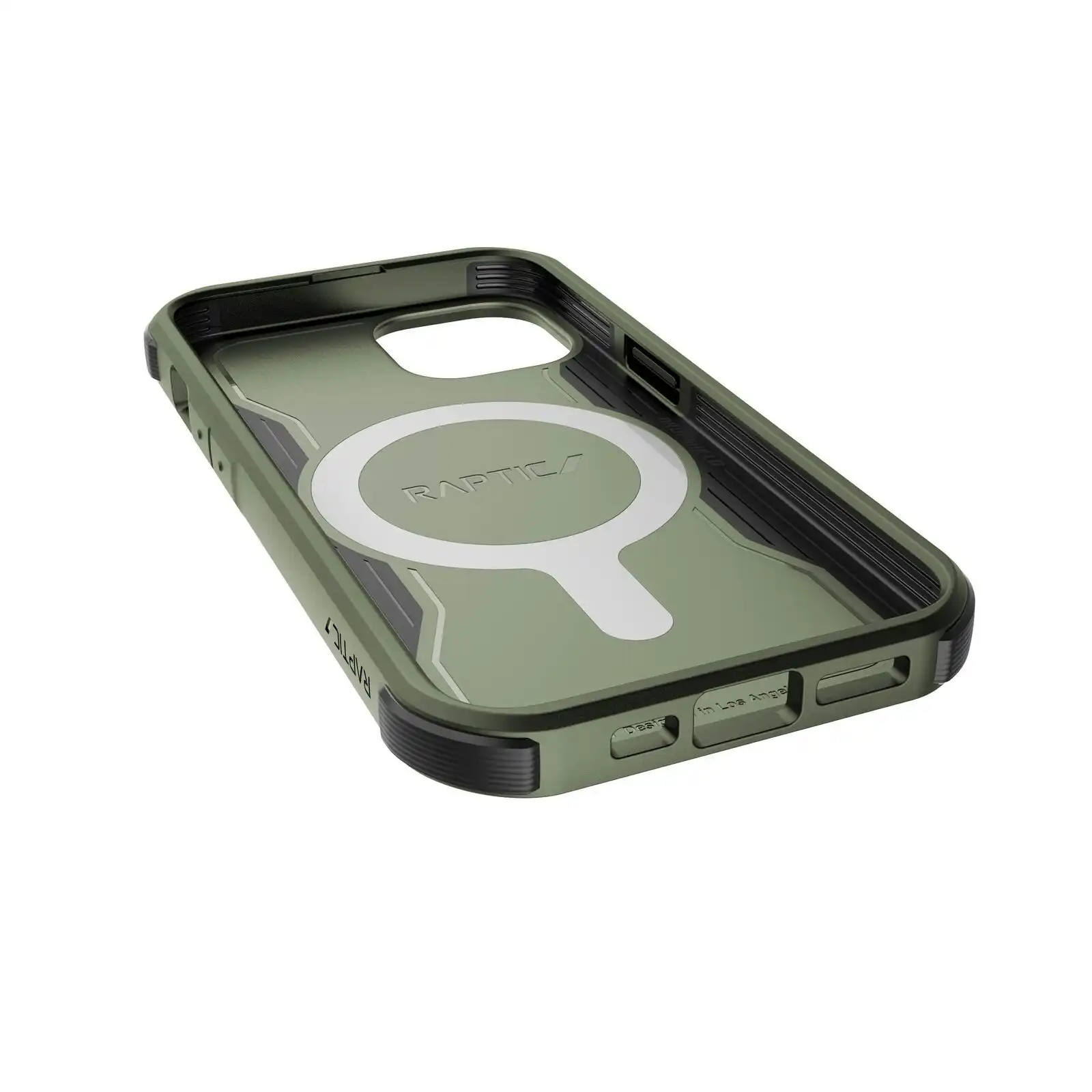 X-Doria Raptic Fort Drop Protection MagSafe Case Cover For Apple iPhone 14 Green