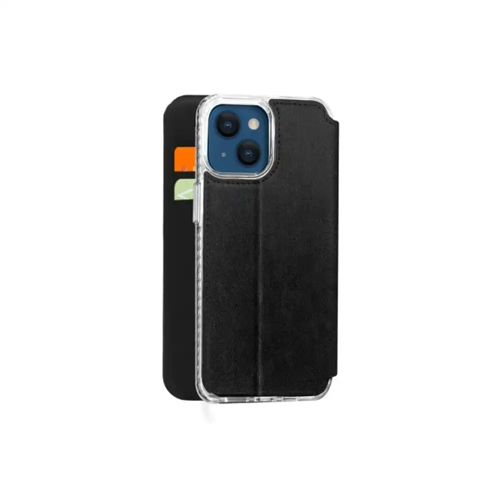 3sixT SlimFolio RFID Case Phone Armour Cover Protection For iPhone 13 Black