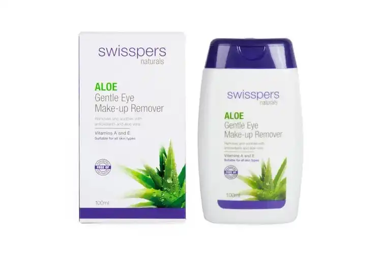 Swisspers Naturals Aloe Eye Makeup Remover 100ml