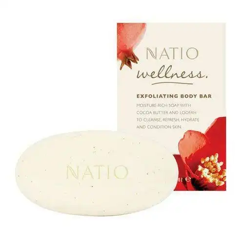 Designer Brands Natio Wellness Exfoliating Body Bar 130g