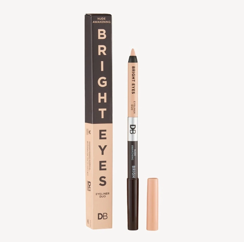 Designer Brands DB Cosmetics Bright Eyes Pencil Duo Nude Awake