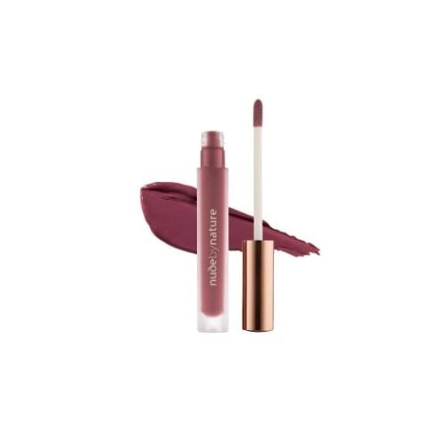 Nude by Nature Satin Liquid Lipstick 09 Rich Plum