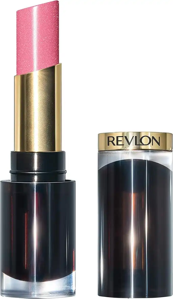 Revlon Rev Super Lustrous Lipstick Glass Shine 021 So Sleek Pink