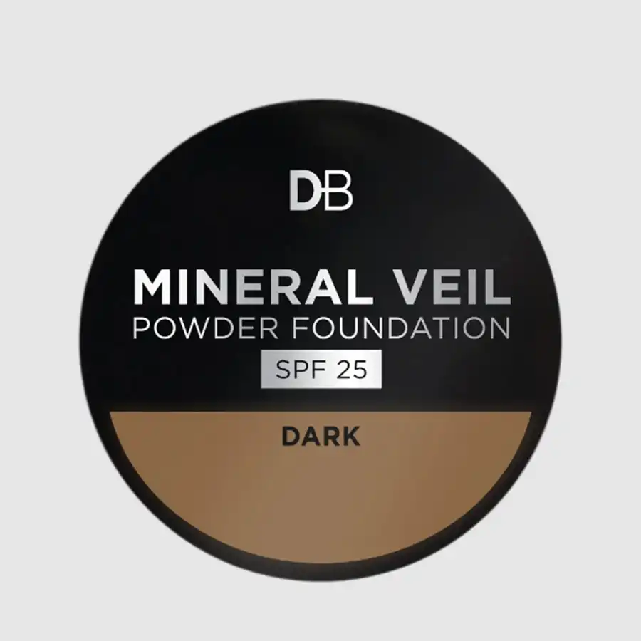 DB Cosmetics Designer Brands Mineral Veil Powder Foundation Dark