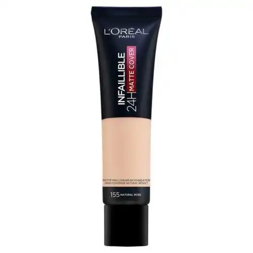 L'Oreal Infallible Matte Cover Foundation - 155 Natural Rose