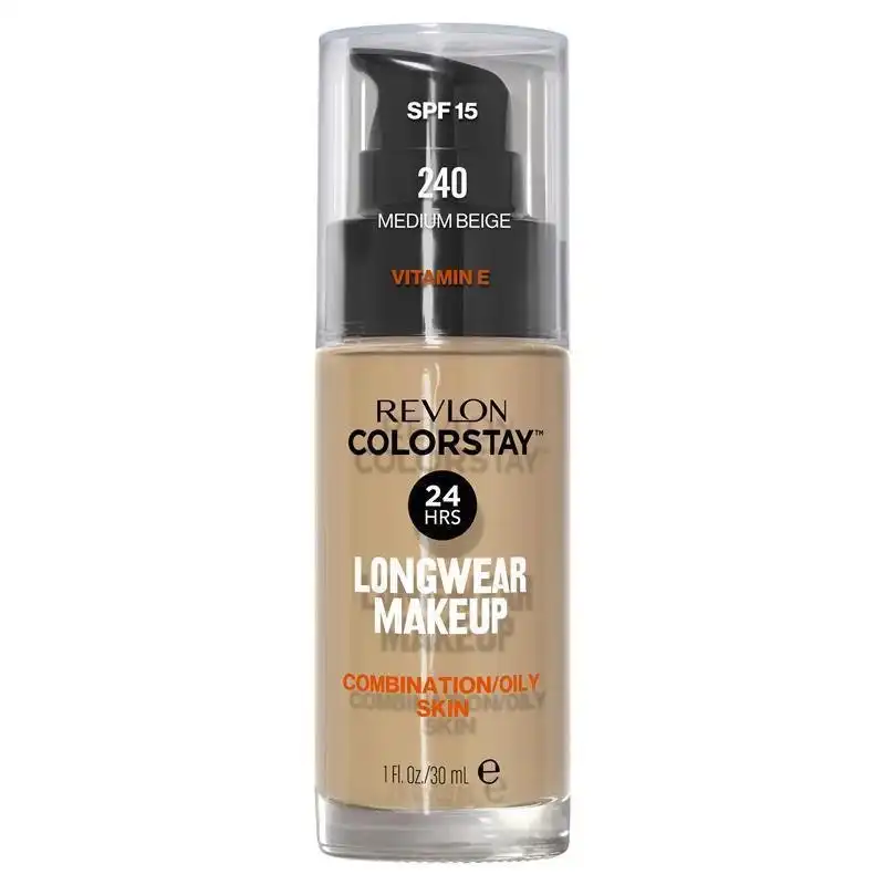 Revlon Colorstay Makeup Foundation For Combination/oily Skin Medium Beige