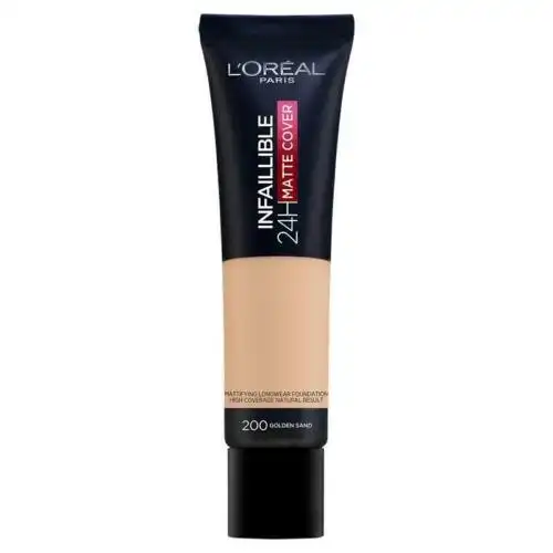 Lóreal L  Real Infall Matte Foundation 200 Golden Sand