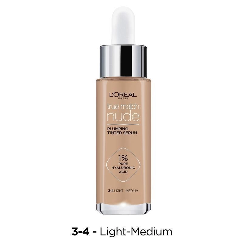 L'oreal Paris True Match Tinted Serum 3-4 Light Medium